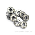 Flanged Deep Groove Ball Bearing Low Noise Bearings 6009 for Railway Vehicle Harvester Factory